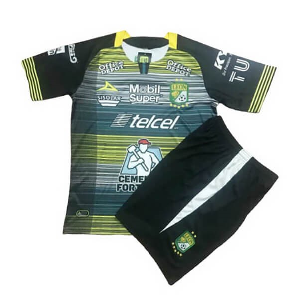 Trikot Club León Ausweich Kinder 2020-21 Grün Fussballtrikots Günstig